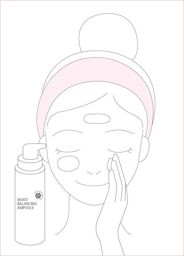 모이스트 밸런싱 앰플 50ml how to use